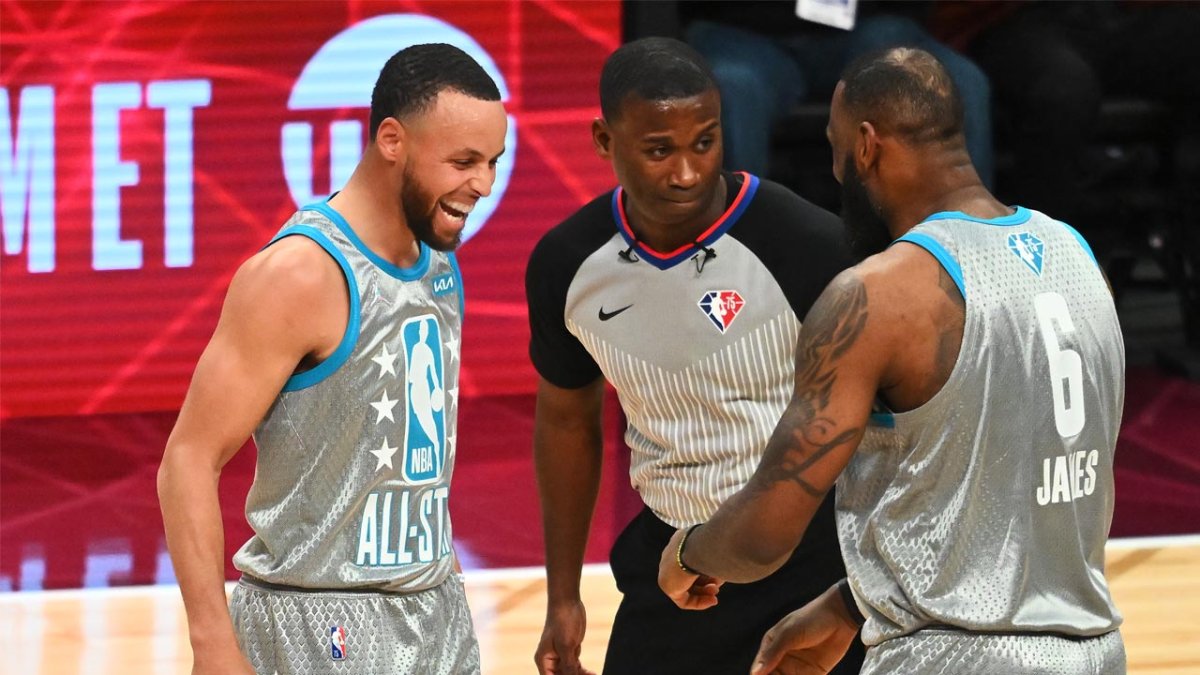 steph curry lebron james all star