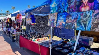 Vendors in Mission Beach