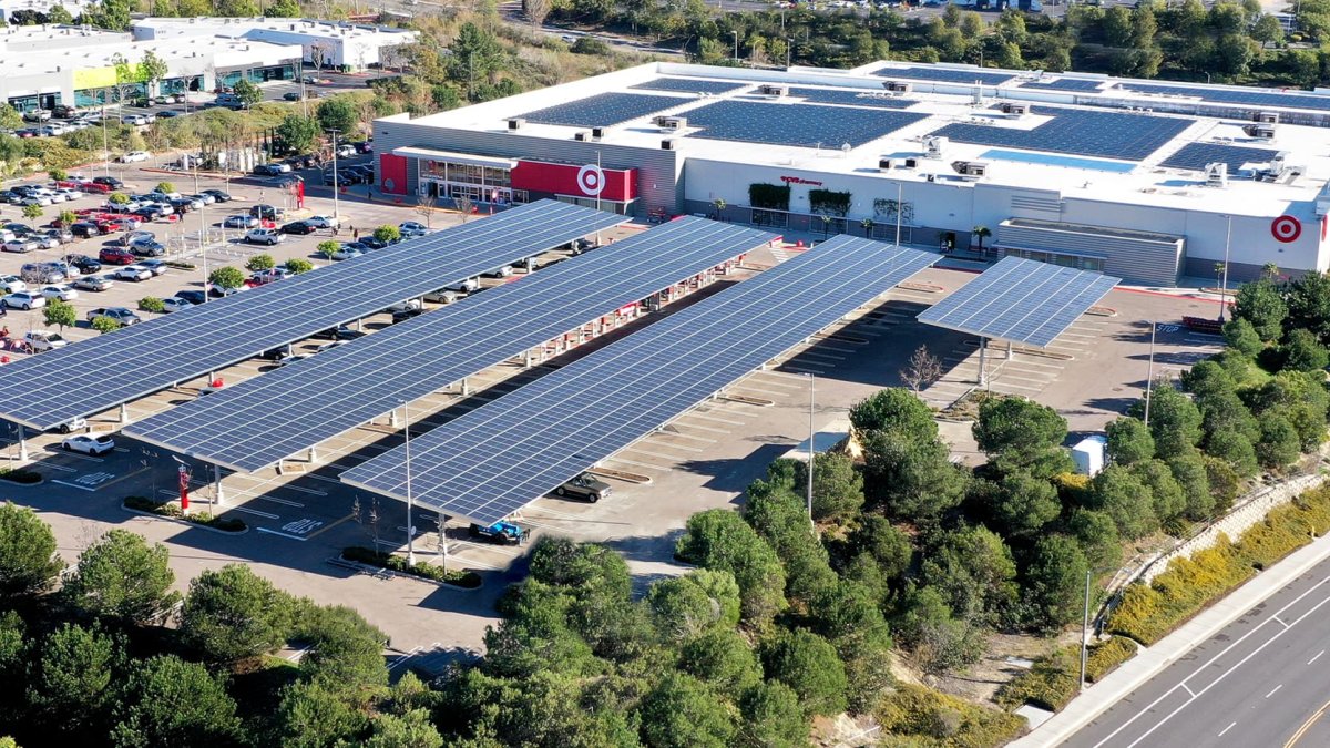 Target Looks to Massive Solar Panels in a California Parking Lot as a Green Model to Power Its Stores - Vimarsana News
