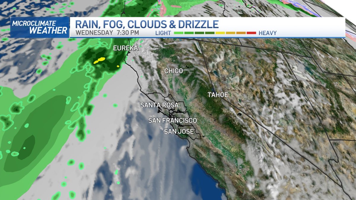 Jeff’s Forecast: Clouds, Rain Chances and Colder Temps – NBC Bay Area