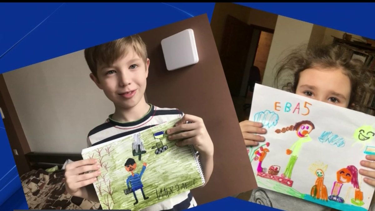 Ukrainian Kids Selling Art on Etsy to Raise Money for Families NBC