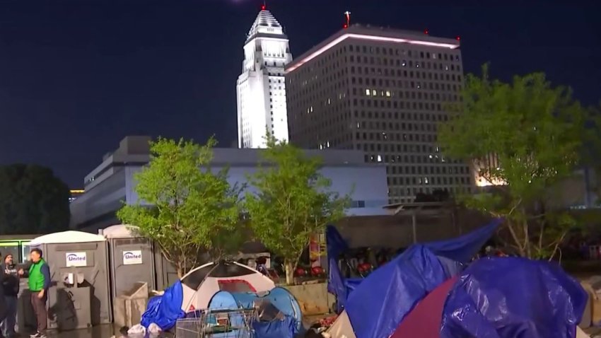 The City of Los Angeles is planning to crack down on a homeless encampment in Little Tokyo.