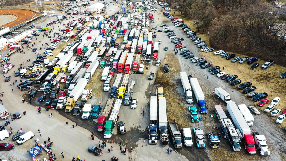 Washington DC Truck Convoy: Protest on Capital Beltway – NBC Bay Area - Vimarsana News