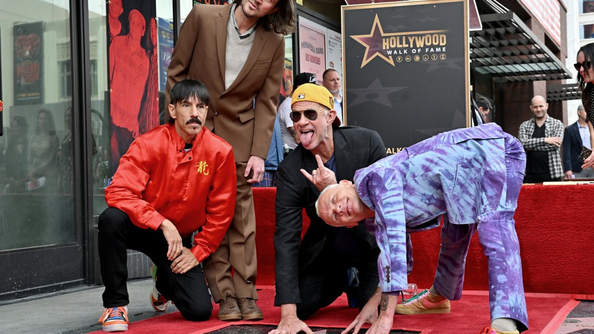 The Red Hot Chili Peppers Get Star on Hollywood Walk of Fame – NBC Bay Area - Vimarsana News