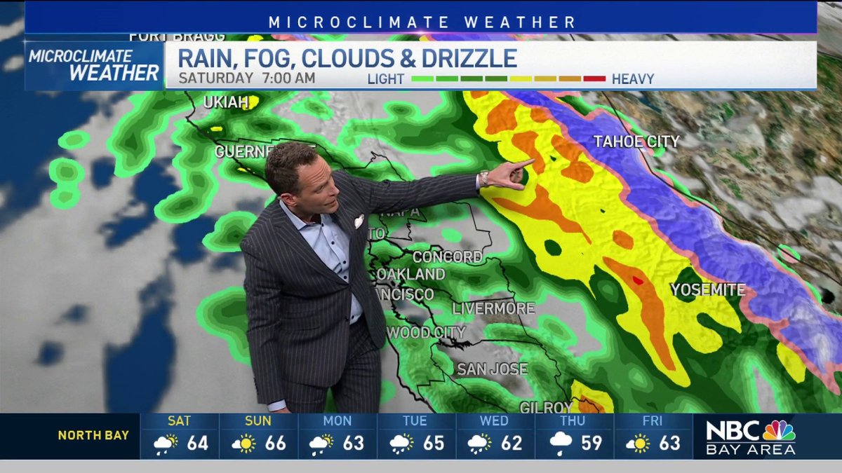 Forecast: Rain, Fog, Clouds and Drizzle – NBC Bay Area