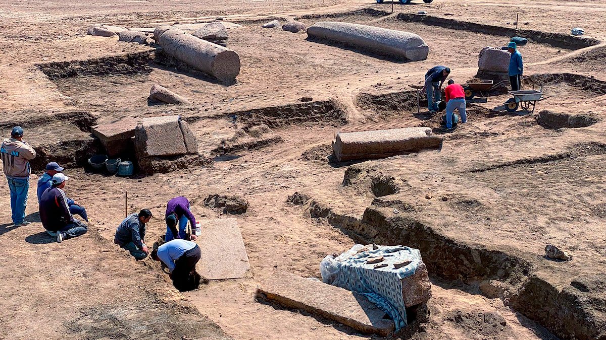 Archaeologists Unearth Ruins of Ancient Temple for Zeus in Sinai, Egyptian Officials Say – NBC Bay Area - Vimarsana News