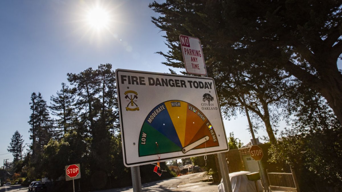 Northern California Interior to See High Fire Danger, Heat – NBC Bay Area