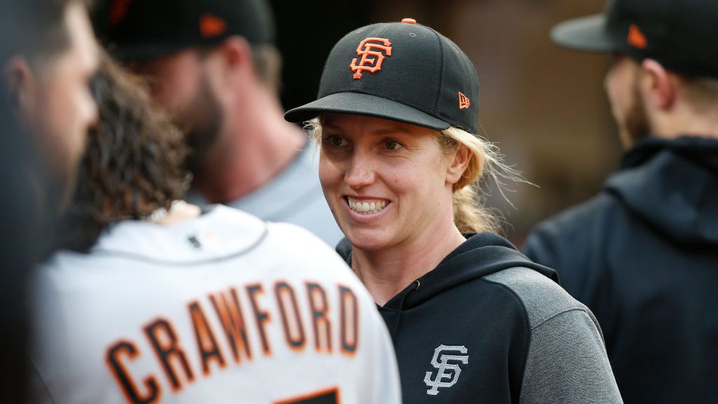 Alyssa Nakken made MLB history by coaching first base for the