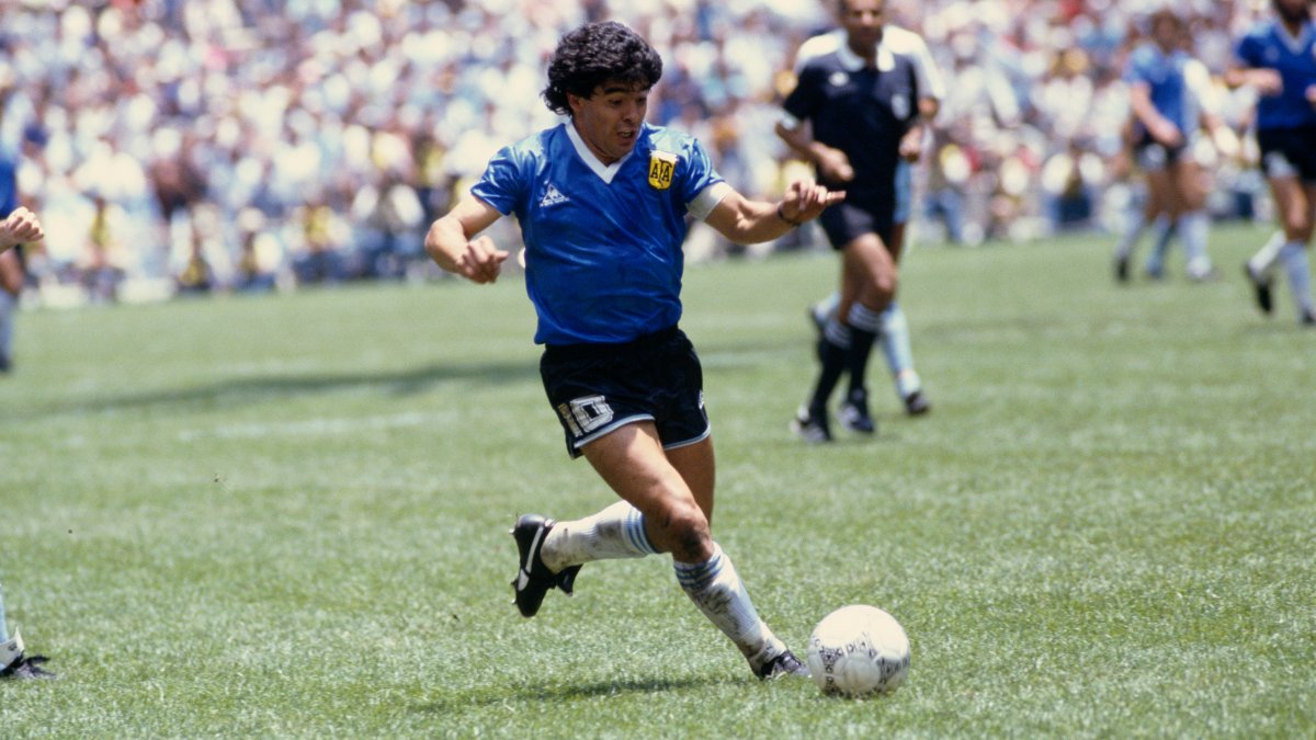 Diego Maradona's 'Hand of God' Shirt Sets Auction Record of $9.3M – NBC Bay Area - Vimarsana News