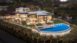 This Flashy Bel Air Mansion That Was Listed at $87.8 Million Flopped at Auction — and Now the Seller Is Furious