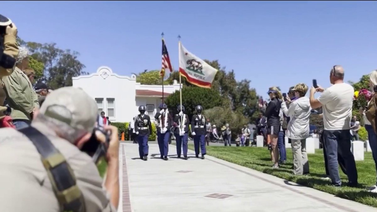 Memorial Day Commemoration at Presidio in San Francisco – NBC Bay Area