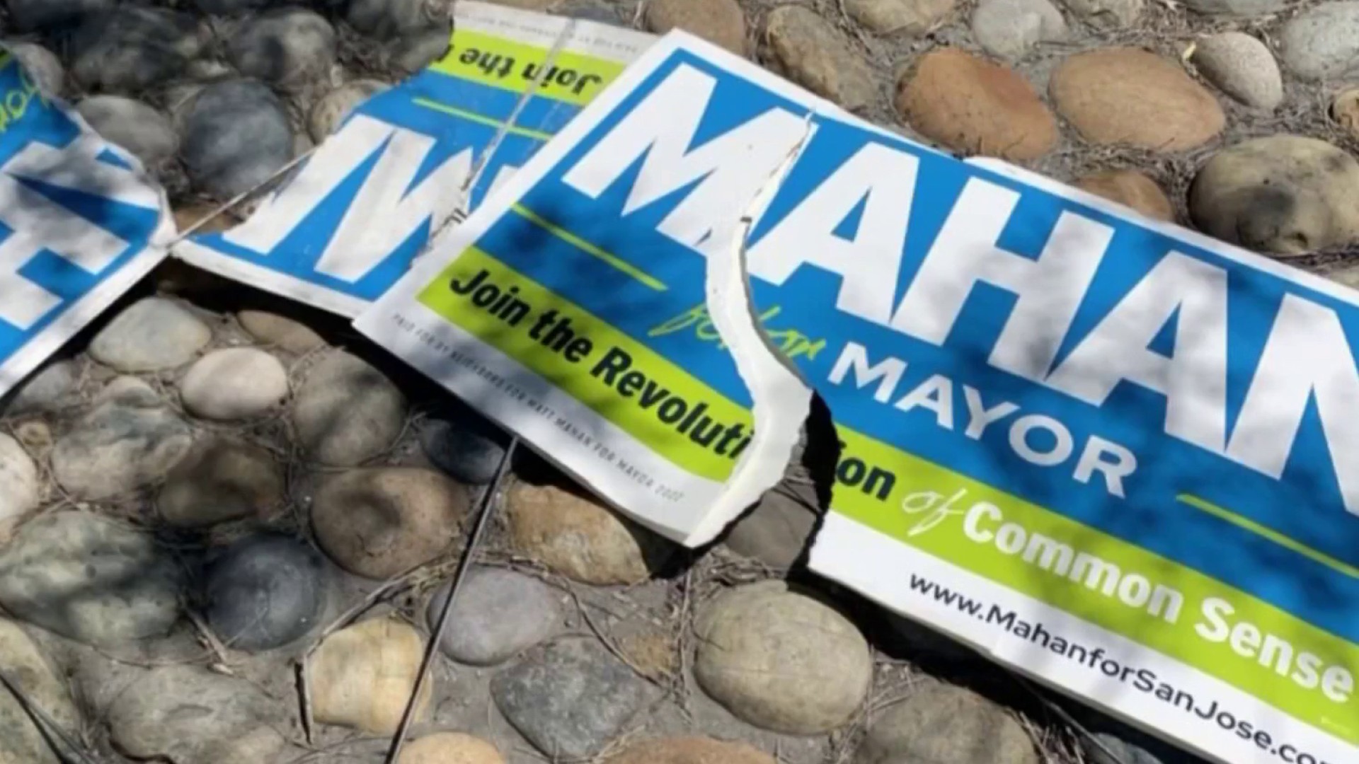 Hundreds Of Political Campaign Signs Stolen, Vandalized In San Jose ...