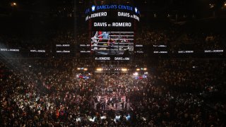 Davis vs Romero fight in NYC