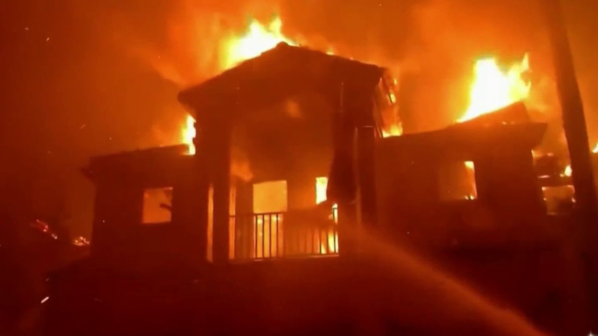 MultiMillion Dollar Homes Consumed by Southern California Wildfire