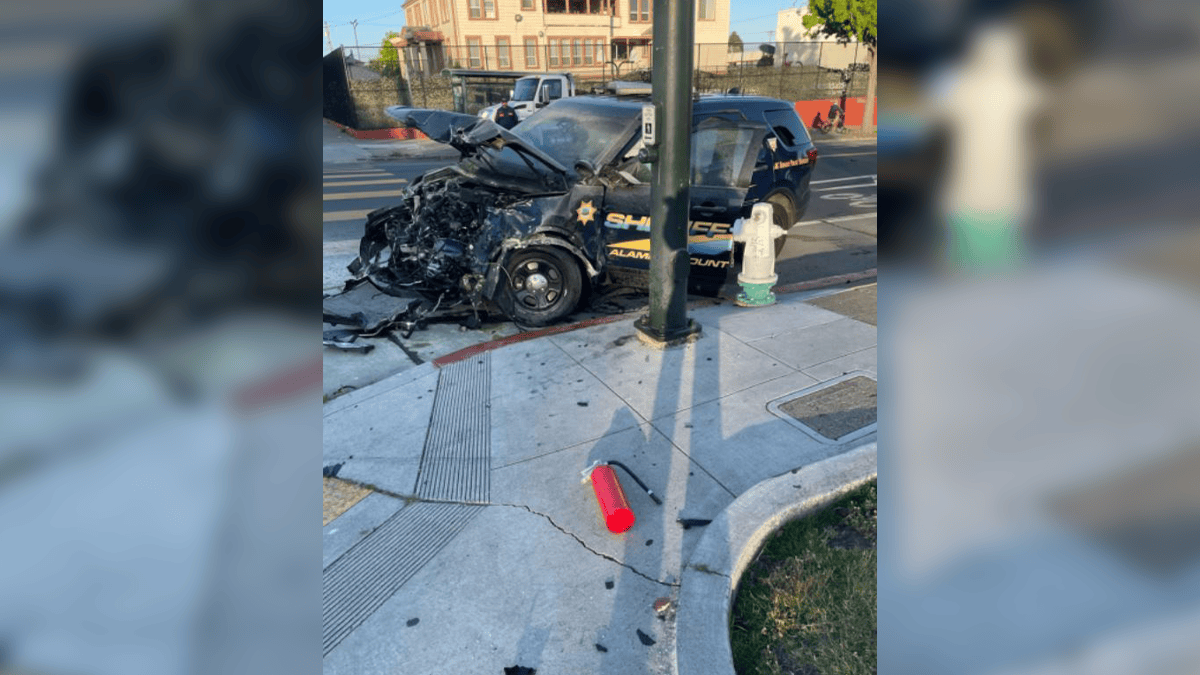 Suspected Drunk Driver Plows Into Sheriff’s Vehicle in Oakland ...