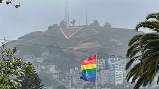 The 26th annual Pink Triangle on Twin peaks in 2021