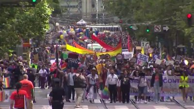 San Francisco Pride Parade Returns After COVID-19 Hiatus
