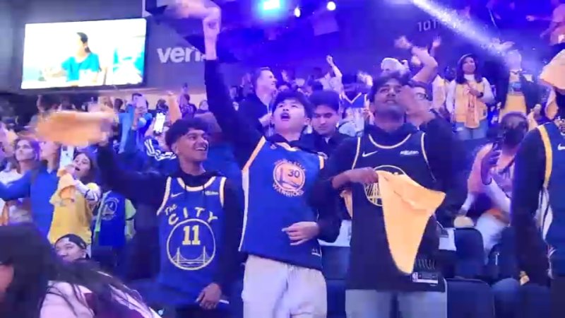 PHOTOS: Fans Celebrate in SF as Warriors Win NBA Title