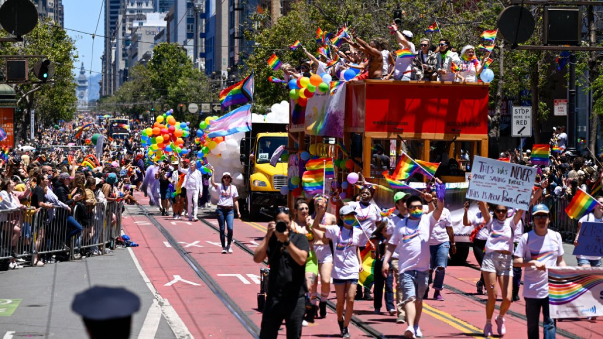 Photos Pride Parade in San Francisco NBC Bay Area