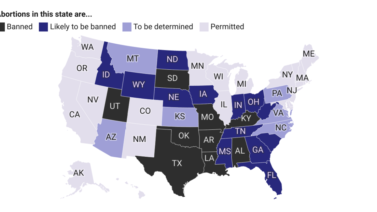 A State-by-State Guide to Abortions Laws in the U.S. – NBC Bay Area - Vimarsana News