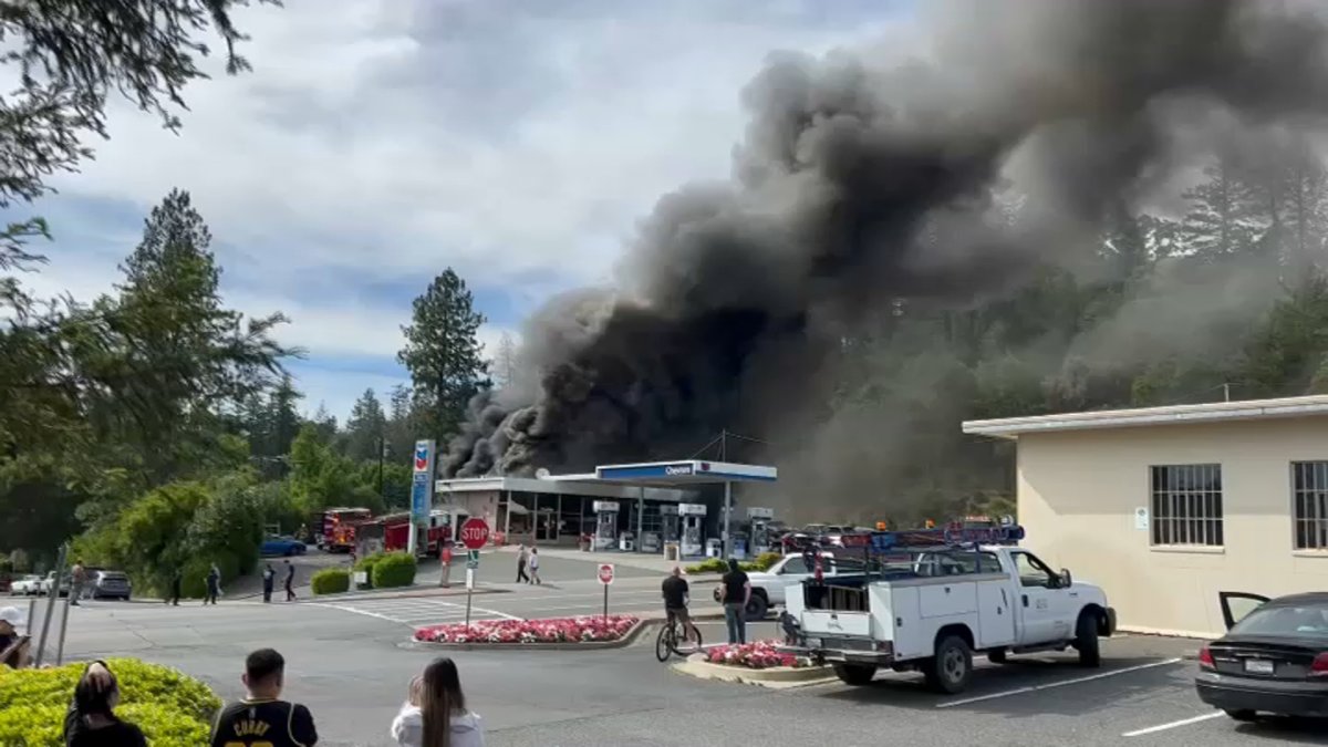 Man Arrested on Suspicion of Setting Angwin Gas Station on Fire NBC