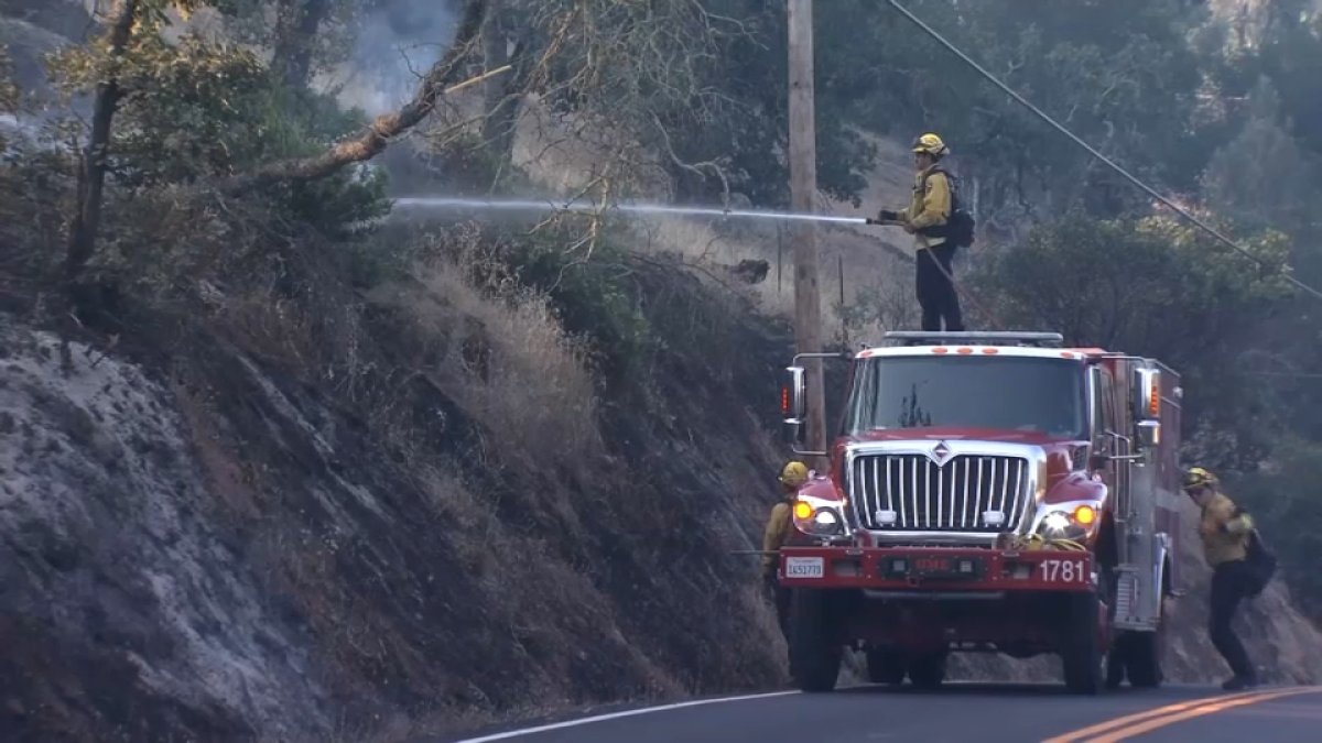 Napa County Wildfire Holds at 570 Acres, Evacuation Orders Lifted NBC
