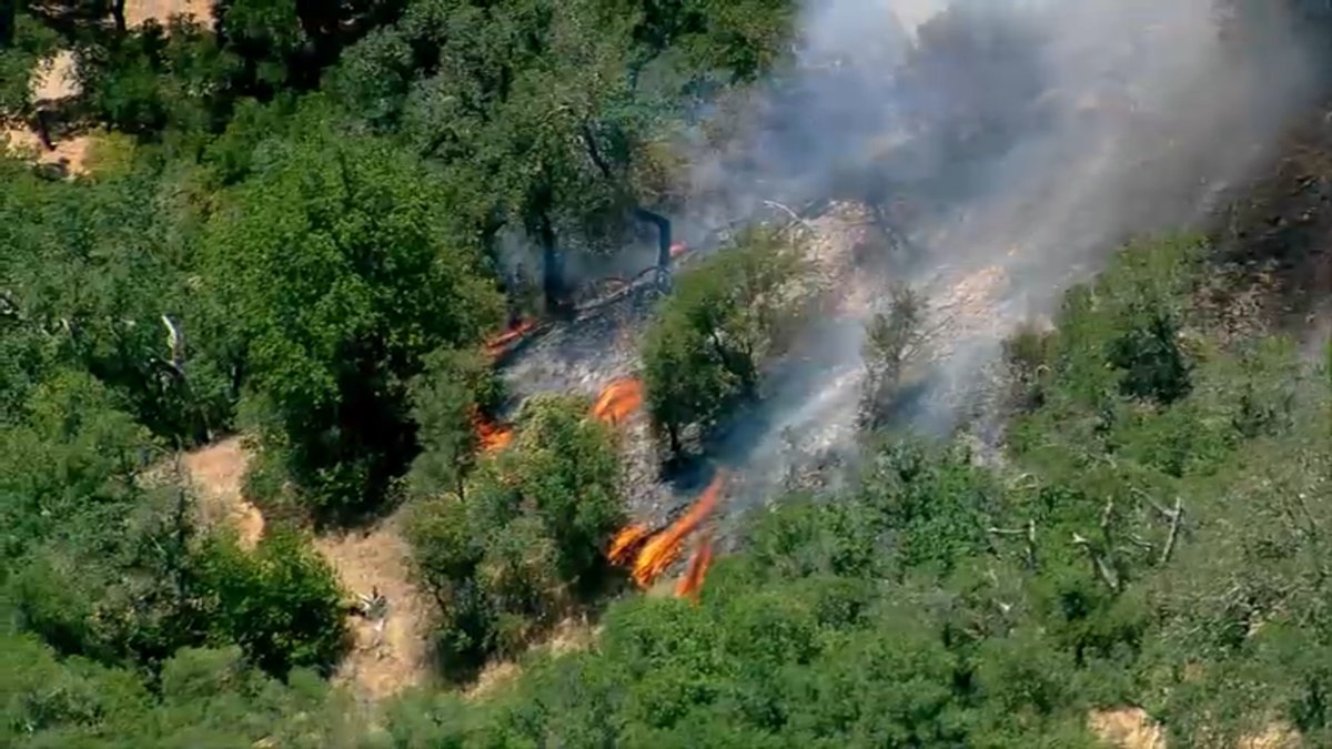 Brush Fire Prompts Evacuation Orders in Pleasanton and Sunol NBC Bay Area