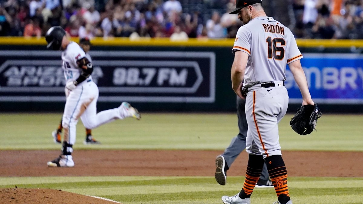 Dbacks Drop Giants Below .500 for First Time This Year – NBC Bay Area