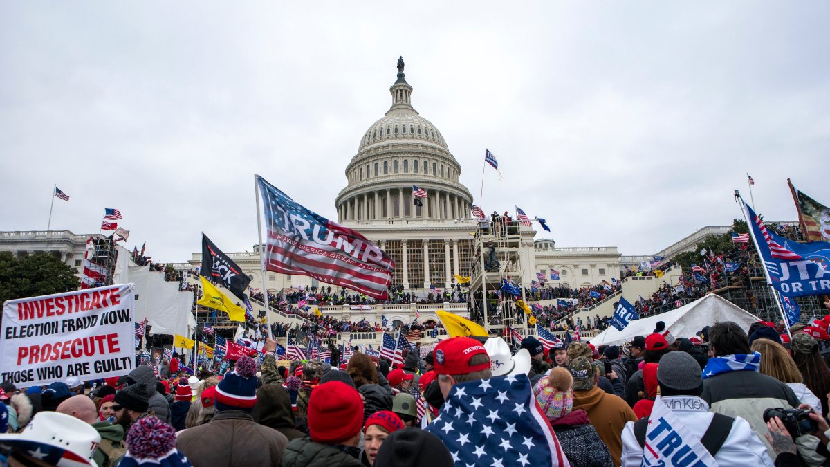 'Trump Girl': West Virginia Guard Member Admits Role in Capitol Riot – NBC Bay Area - Vimarsana News