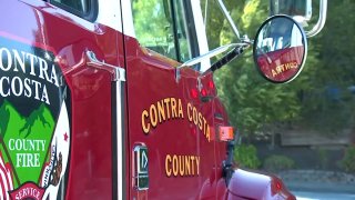 File image of a Contra Costa County Fire Protection District vehicle.