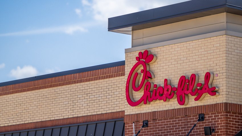 HOUSTON, TEXAS – JULY 05: A Chick-fil-A restaurant is seen on July 05, 2022 in Houston, Texas. According to an annual survey produced by the American Customer Satisfaction Index (ACSI), Chick-fil-A has maintained its position as America’s favorite restaurant for the eighth straight year in a row.  (Photo by Brandon Bell/Getty Images)