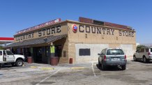 The Country Store in Baker, California is pictured on May 30, 2013.