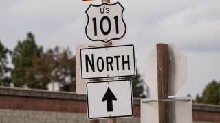 File image of a Highway 101 sign.