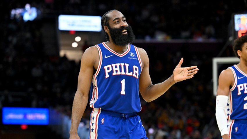 76ers player James Harden invited a Michigan State shooting victim