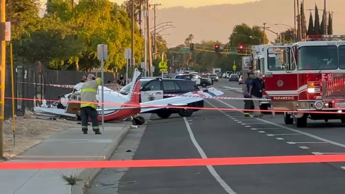 Pilot Injured Following Small Plane Crash in San Jose: Police – NBC Bay ...