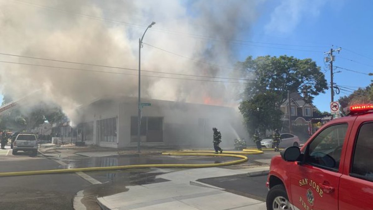 Firefighters Knock Down 2-Alarm Commercial Fire in San Jose – NBC Bay Area