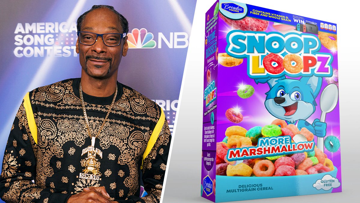 Snoop Dogg Enters Breakfast Game With 'Snoop Loopz' Cereal – NBC Bay Area - Vimarsana News