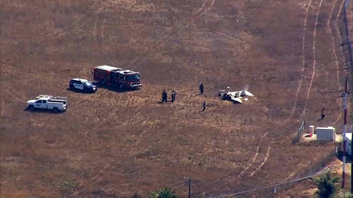 Watch Aftermath of Small Plane Crash at Watsonville Airport NBC Bay Area