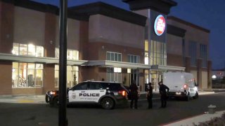Authorities investigate a deadly shooting at a 24 Hour Fitness in Brentwood.