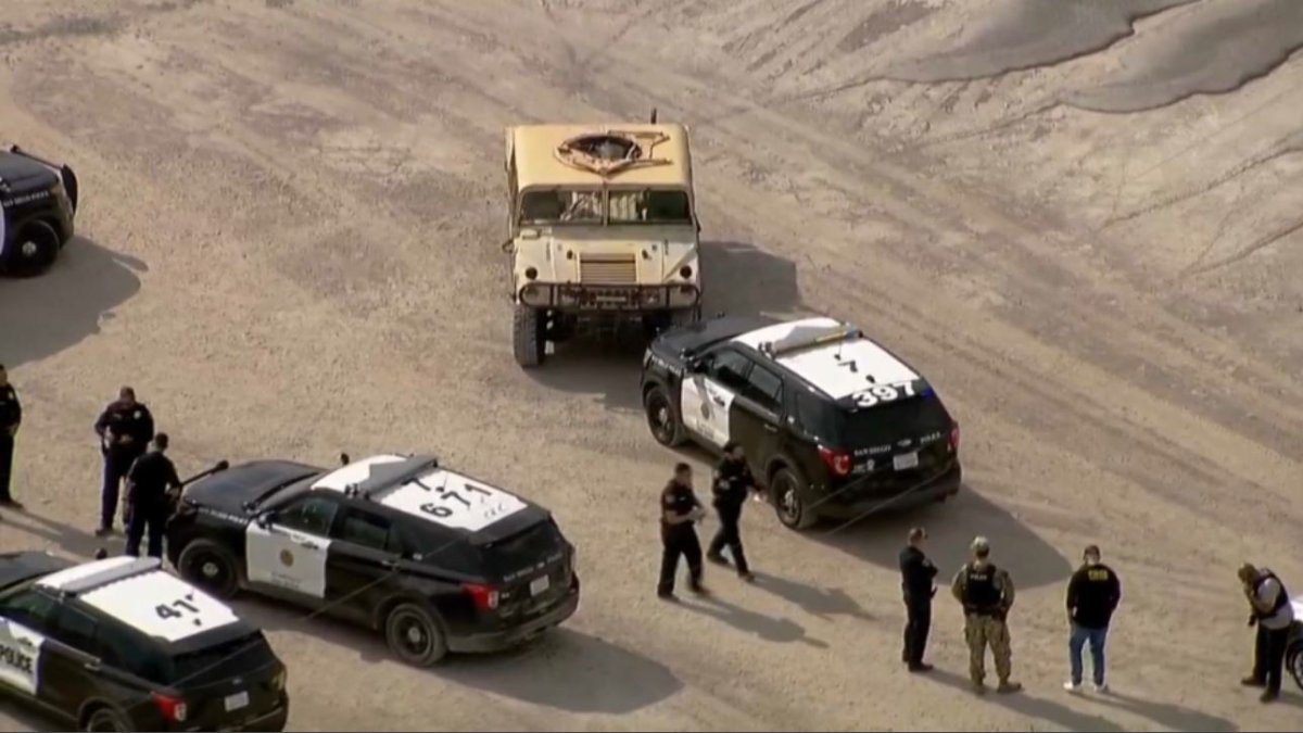 Humvee Stolen From Naval Base Coronado; Suspect Arrested Following Pursuit - Vimarsana News