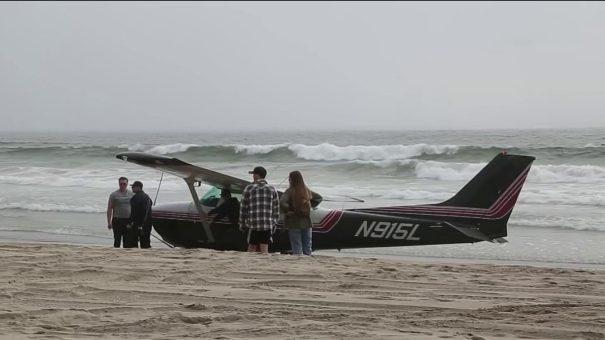 Plane Makes Emergency Landing on Manresa State Beach Near Watsonville