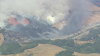 Firefighters Battle Brush Fire Threatening Structures in Castro Valley, Dublin Area