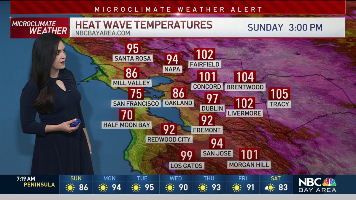 Forecast: Heat Wave Continues – NBC Bay Area