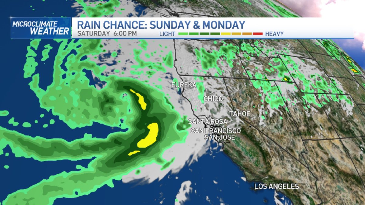 Jeff’s Forecast: Rain Returns Sunday – NBC Bay Area