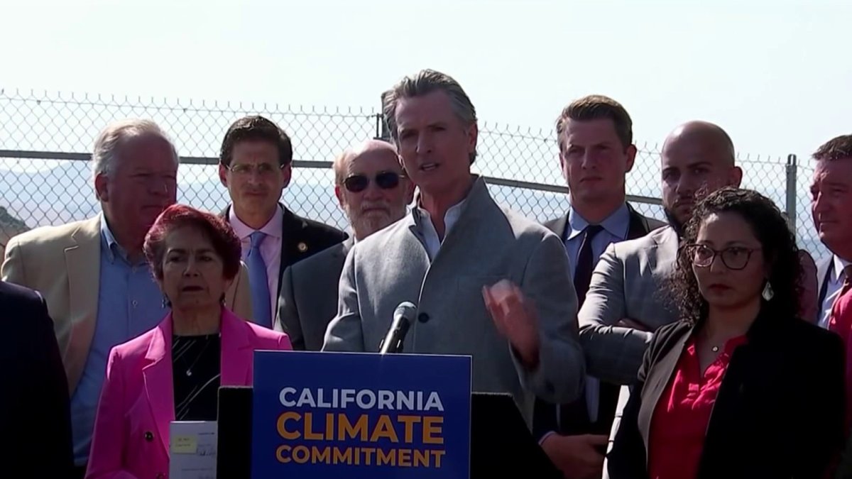 Newsom Signs California S Sweeping New Climate Change Package Nbc Bay Newsom Signs California S Sweeping New Climate Change Package Nbc Bay