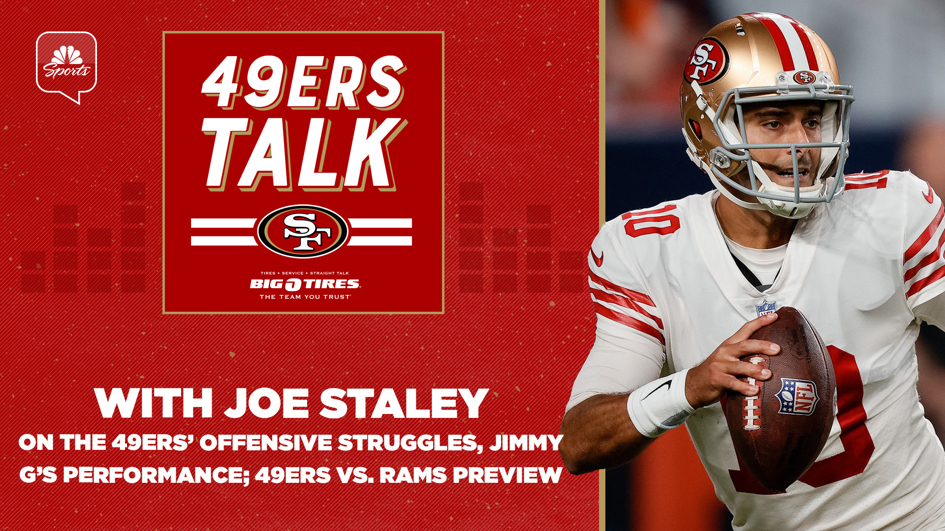 Joe Staley hearing effusive praise of Jimmy Garoppolo in 49ers camp – NBC  Sports Bay Area & California