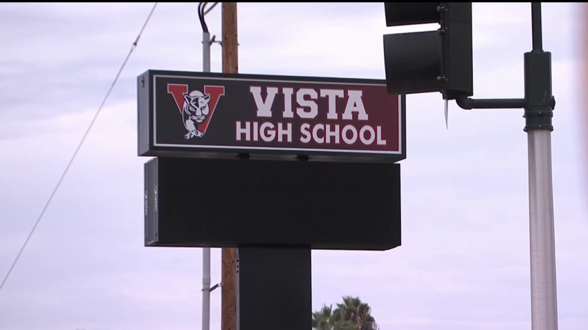 A shot of Vista High School