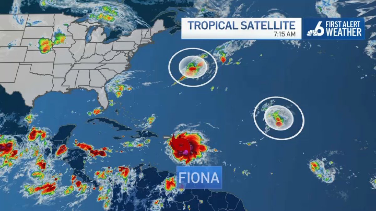 Hurricane Warning Issued for Puerto Rico as Tropical Storm Fiona