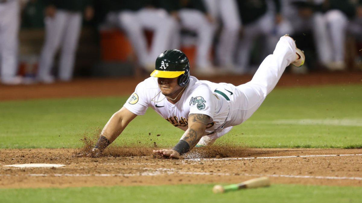 Oakland A's like what they see in Jordan Diaz's improved defense