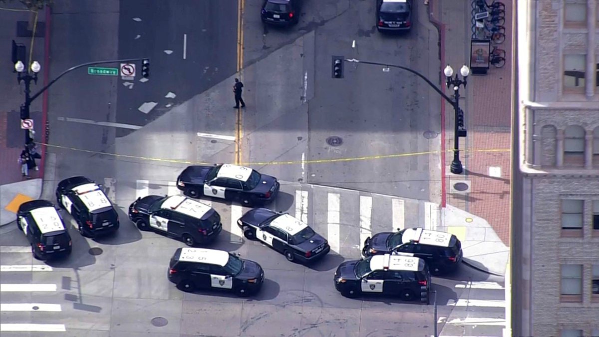 Shooting in Downtown Oakland NBC Bay Area